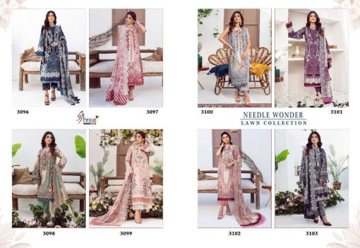 Shree Fabs Needle Wonder Lawn Collection Chiffon Cotton Salwar Suit Catalog 8 Pcs 18 510x351 - Shree Fabs Needle Wonder Lawn Collection Chiffon Cotton Salwar Suit Catalog 8 Pcs