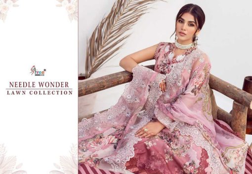 Shree Fabs Needle Wonder Lawn Collection Chiffon Cotton Salwar Suit Catalog 8 Pcs 4 510x351 - Shree Fabs Needle Wonder Lawn Collection Chiffon Cotton Salwar Suit Catalog 8 Pcs