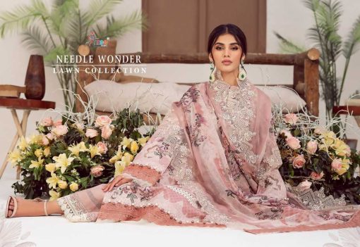 Shree Fabs Needle Wonder Lawn Collection Chiffon Cotton Salwar Suit Catalog 8 Pcs 8 510x351 - Shree Fabs Needle Wonder Lawn Collection Chiffon Cotton Salwar Suit Catalog 8 Pcs