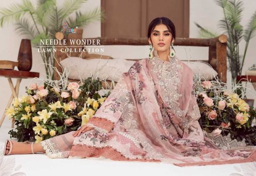 Shree Fabs Needle Wonder Lawn Collection Chiffon Cotton Salwar Suit Catalog 8 Pcs 8 510x351 - Shree Fabs Needle Wonder Lawn Collection Chiffon Cotton Salwar Suit Catalog 8 Pcs