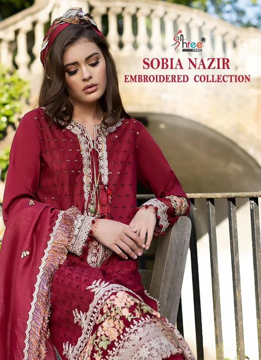 Shree Fabs Sobia Nazir Embroidered Collection Chiffon Cotton Salwar Suit Catalog 6 Pcs 1 510x702 - Shree Fabs Sobia Nazir Embroidered Collection Chiffon Cotton Salwar Suit Catalog 6 Pcs