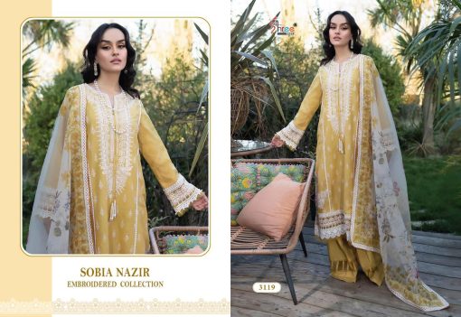 Shree Fabs Sobia Nazir Embroidered Collection Chiffon Cotton Salwar Suit Catalog 6 Pcs 4 510x351 - Shree Fabs Sobia Nazir Embroidered Collection Chiffon Cotton Salwar Suit Catalog 6 Pcs