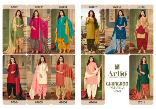 Artio Ghungroo Patiyala Vol 3 by Kapil Trendz Rayon Readymade Salwar Suit Catalog 11 Pcs 13 510x357 - Artio Ghungroo Patiyala Vol 3 by Kapil Trendz Rayon Readymade Salwar Suit Catalog 11 Pcs