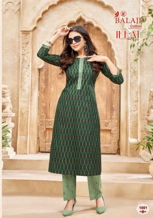 Balaji Cotton Ikkat Kurti with Pant Catalog 8 Pcs 3 510x725 - Balaji Cotton Ikkat Kurti with Pant Catalog 8 Pcs