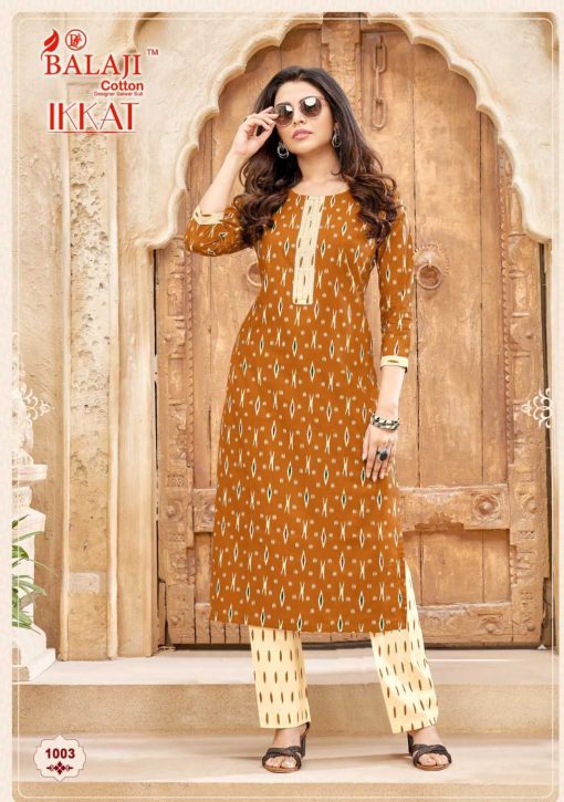 Balaji Cotton Ikkat Kurti with Pant Catalog 8 Pcs 6 510x725 - Balaji Cotton Ikkat Kurti with Pant Catalog 8 Pcs