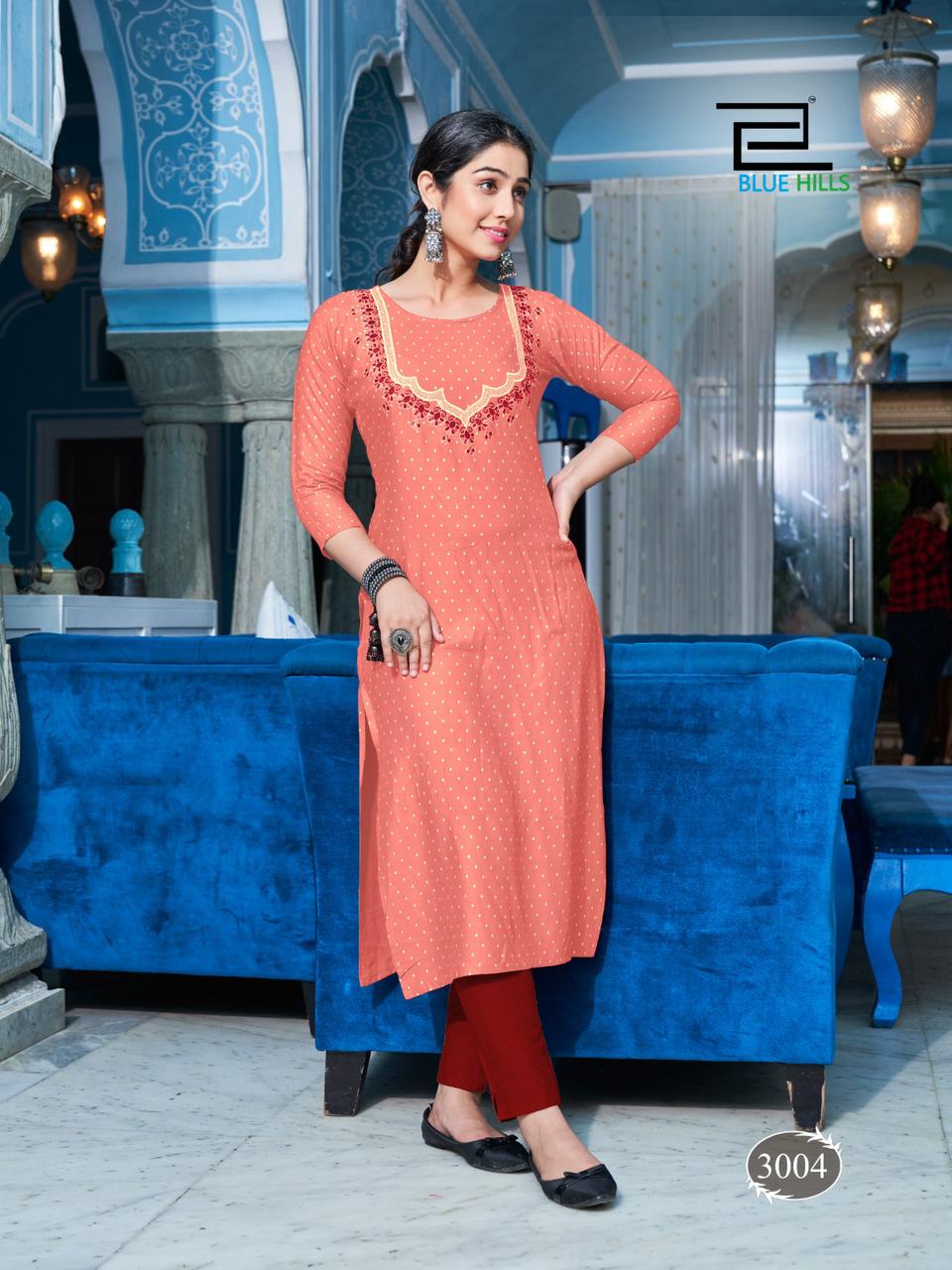 Rayon slub sales kurtis
