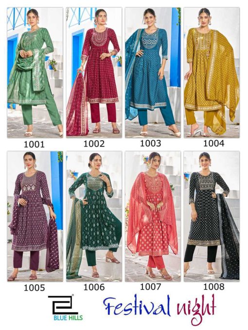 Blue Hills Festival Night Nayra Cut Kurti with Dupatta Bottom Rayon Catalog 8 Pcs 11 510x680 - Blue Hills Festival Night Nayra Cut Kurti with Dupatta Bottom Rayon Catalog 8 Pcs