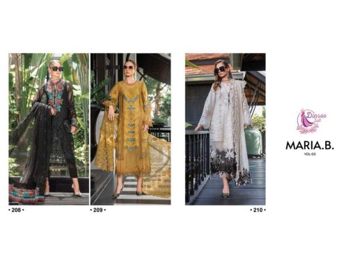 Dinsaa Maria B Vol 3 Cotton Salwar Suit Catalog 3 Pcs 9 510x383 - Dinsaa Maria B Vol 3 Cotton Salwar Suit Catalog 3 Pcs