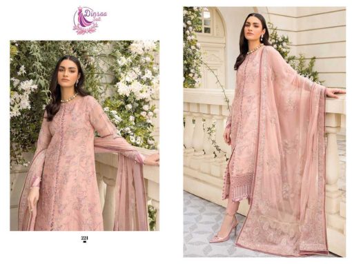 Dinsaa Ramsha Hit Vol 4 Georgette Salwar Suit Catalog 5 Pcs 3 510x383 - Dinsaa Ramsha Hit Vol 4 Georgette Salwar Suit Catalog 5 Pcs