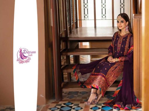 Dinsaa Ramsha Hit Vol 4 Georgette Salwar Suit Catalog 5 Pcs 6 510x383 - Dinsaa Ramsha Hit Vol 4 Georgette Salwar Suit Catalog 5 Pcs