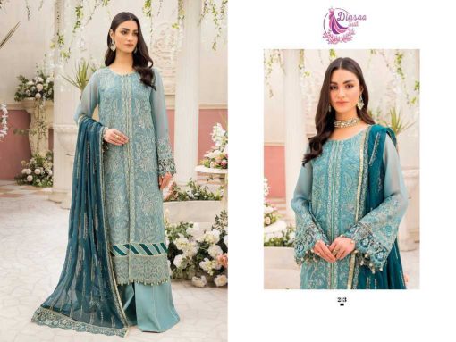 Dinsaa Ramsha Hit Vol 4 Georgette Salwar Suit Catalog 5 Pcs 7 510x383 - Dinsaa Ramsha Hit Vol 4 Georgette Salwar Suit Catalog 5 Pcs