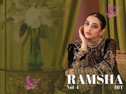 Dinsaa Ramsha Hit Vol 4 Georgette Salwar Suit Catalog 5 Pcs 8 510x383 - Dinsaa Ramsha Hit Vol 4 Georgette Salwar Suit Catalog 5 Pcs