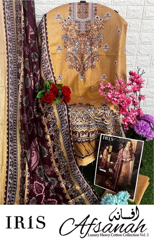 Iris Afsanah Luxury Heavy Cotton Collection Vol 2 Salwar Suit Catalog 10 Pcs 14 510x796 - Iris Afsanah Luxury Heavy Cotton Collection Vol 2 Salwar Suit Catalog 10 Pcs
