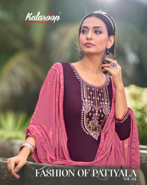 Kalaroop Fashion of Patiyala Vol 34 by Kessi Silk Rayon Readymade Salwar Suit Catalog 6 Pcs 1 510x640 - Kalaroop Fashion of Patiyala Vol 34 by Kessi Silk Rayon Readymade Salwar Suit Catalog 6 Pcs