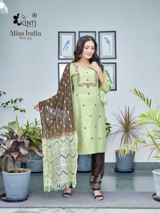 Kinti Miss India Vol 5 Rayon Kurti with Dupatta Bottom Catalog 8 Pcs 4 510x680 - Kinti Miss India Vol 5 Rayon Kurti with Dupatta Bottom Catalog 8 Pcs