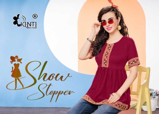 Kinti Show Stopper Slub Kurti Catalog 8 Pcs 4 510x364 - Kinti Show Stopper Slub Kurti Catalog 8 Pcs