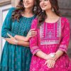 Myrie India Flairy Vol 4 Rayon Kurti Catalog 8 Pcs