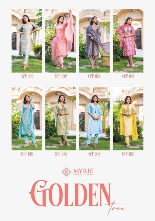 Myrie India Golden Tree Kurti with Dupatta Bottom Fancy Catalog 8 Pcs 10 510x725 - Myrie India Golden Tree Kurti with Dupatta Bottom Fancy Catalog 8 Pcs