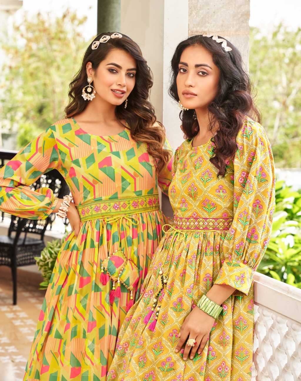 KAILEE GULAL HEAVY VISCOSE MUSLIN KURTI Stunning catalog Rehmat Boutique