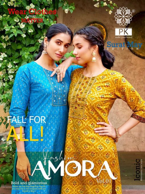 Pk Fashion Amora Vol 1 Cotton Kurti with Pant Catalog 12 Pcs 1 510x680 - Pk Fashion Amora Vol 1 Cotton Kurti with Pant Catalog 12 Pcs