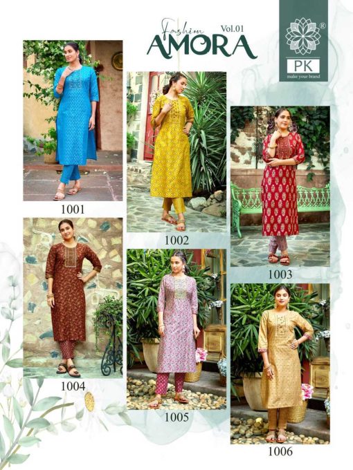 Pk Fashion Amora Vol 1 Cotton Kurti with Pant Catalog 12 Pcs 14 510x680 - Pk Fashion Amora Vol 1 Cotton Kurti with Pant Catalog 12 Pcs