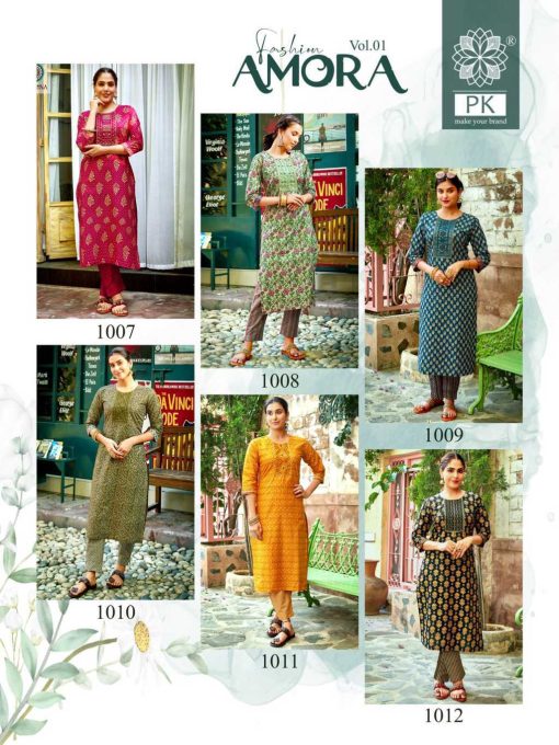 Pk Fashion Amora Vol 1 Cotton Kurti with Pant Catalog 12 Pcs 15 510x680 - Pk Fashion Amora Vol 1 Cotton Kurti with Pant Catalog 12 Pcs