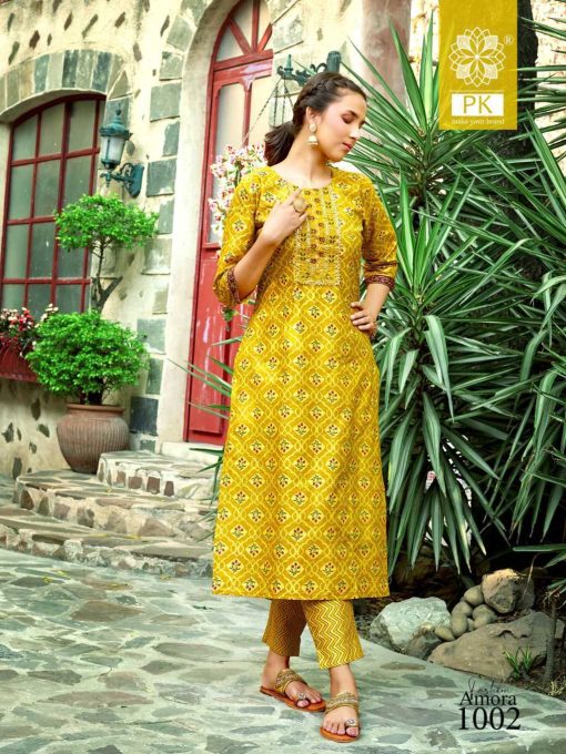 Pk Fashion Amora Vol 1 Cotton Kurti with Pant Catalog 12 Pcs 3 510x680 - Pk Fashion Amora Vol 1 Cotton Kurti with Pant Catalog 12 Pcs