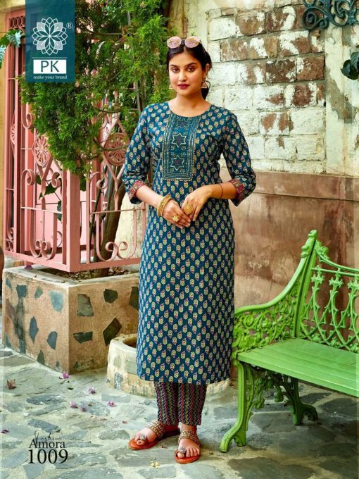 Pk Fashion Amora Vol 1 Cotton Kurti with Pant Catalog 12 Pcs 5 510x680 - Pk Fashion Amora Vol 1 Cotton Kurti with Pant Catalog 12 Pcs