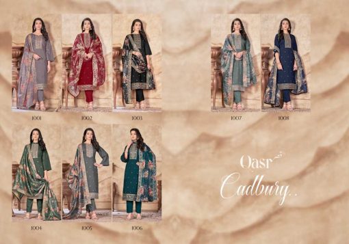 Qasr Cadbury Cotton Salwar Suit Catalog 8 Pcs 22 510x357 - Qasr Cadbury Cotton Salwar Suit Catalog 8 Pcs
