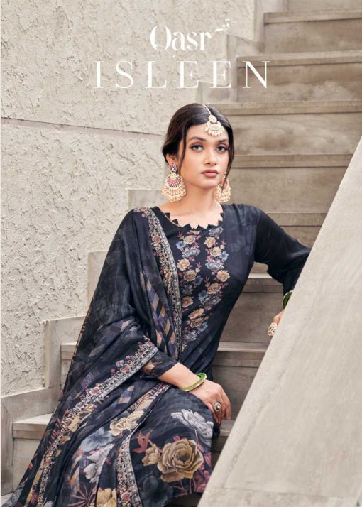 Qasr Isleen Crepe Georgette Salwar Suit Catalog 8 Pcs 1 510x714 - Qasr Isleen Crepe Georgette Salwar Suit Catalog 8 Pcs