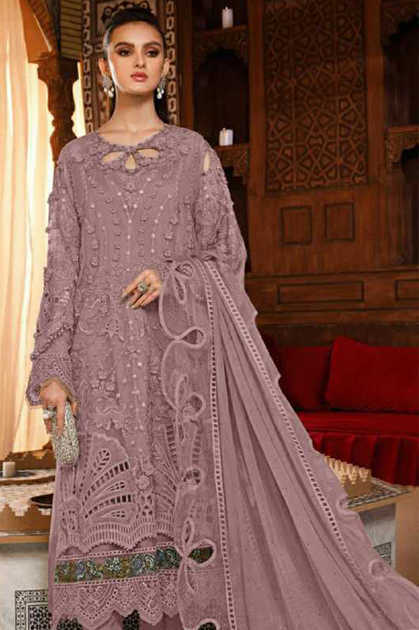 Ramsha R 577 NX Georgette Salwar Suit Catalog 4 Pcs