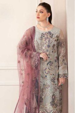 Serene S 118 A-D Georgette Salwar Suit Catalog 4 Pcs