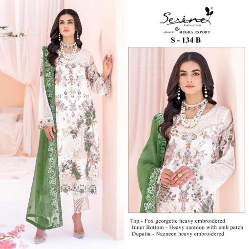 Serene S 134 A D Georgette Salwar Suit Catalog 4 Pcs 2 510x510 - Serene S 134 A-D Georgette Salwar Suit Catalog 4 Pcs