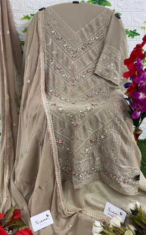 Serene S 143 A D Georgette Salwar Suit Catalog 4 Pcs 11 510x822 - Serene S 143 A-D Georgette Salwar Suit Catalog 4 Pcs