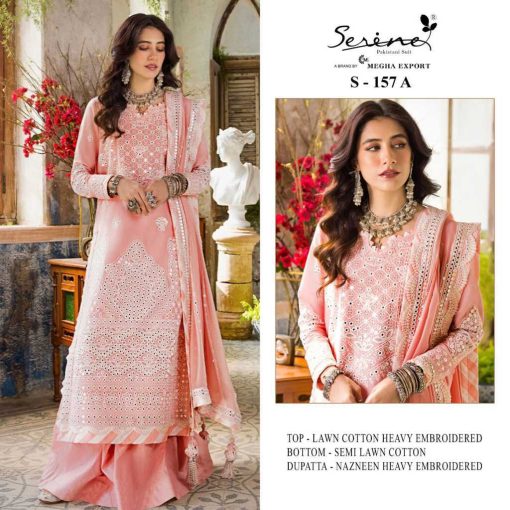 Serene S 157 A D Cotton Salwar Suit Catalog 4 Pcs 1 510x510 - Serene S 157 A-D Cotton Salwar Suit Catalog 4 Pcs
