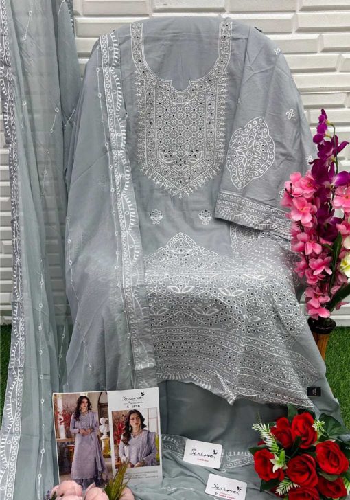 Serene S 157 A D Cotton Salwar Suit Catalog 4 Pcs 8 510x728 - Serene S 157 A-D Cotton Salwar Suit Catalog 4 Pcs