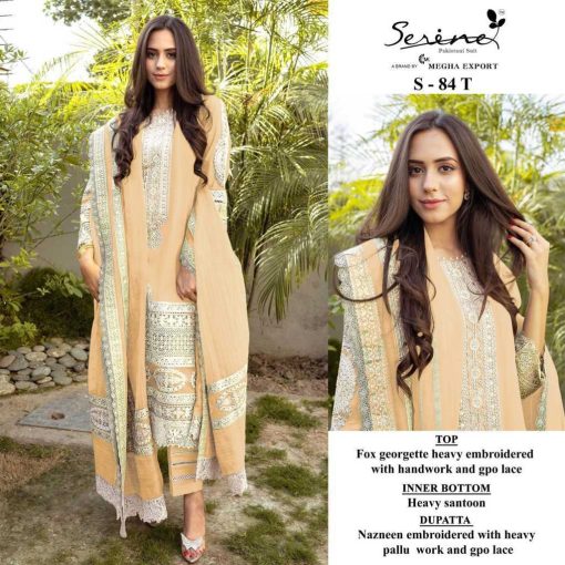 Serene S 84 R U Georgette Salwar Suit Catalog 4 Pcs 3 510x510 - Serene S 84 R-U Georgette Salwar Suit Catalog 4 Pcs