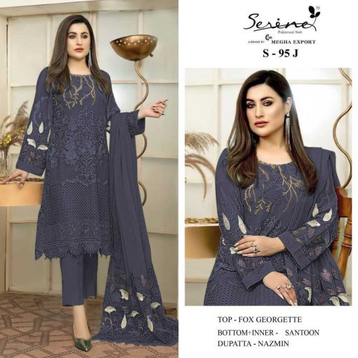 Serene S 95 I L Georgette Salwar Suit Catalog 4 Pcs 2 510x510 - Serene S 95 I-L Georgette Salwar Suit Catalog 4 Pcs