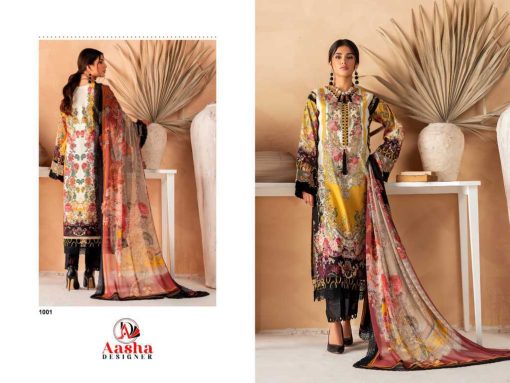 Aasha Ayazal Vol 1 Cotton Chiffon Salwar Suit Catalog 3 Pcs 3 510x383 - Aasha Ayazal Vol 1 Cotton Chiffon Salwar Suit Catalog 3 Pcs