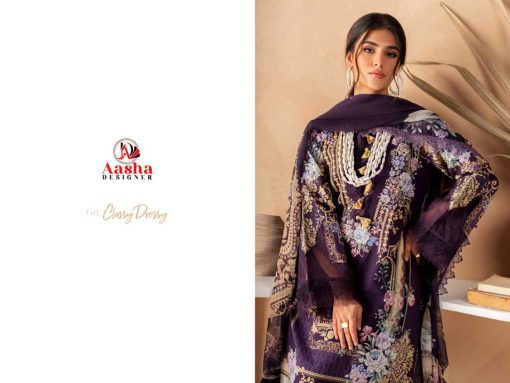Aasha Ayazal Vol 1 Cotton Chiffon Salwar Suit Catalog 3 Pcs 5 510x383 - Aasha Ayazal Vol 1 Cotton Chiffon Salwar Suit Catalog 3 Pcs