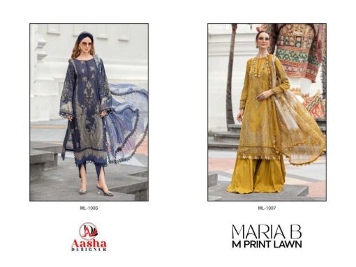 Aasha Maria B M Print Lawn Salwar Suit Catalog 2 Pcs 6 510x383 - Aasha Maria B M Print Lawn Salwar Suit Catalog 2 Pcs