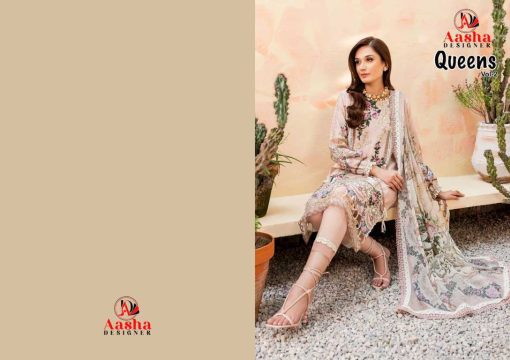 Aasha Queens Vol 2 Chiffon Cotton Salwar Suit Catalog 4 Pcs 6 510x360 - Aasha Queens Vol 2 Chiffon Cotton Salwar Suit Catalog 4 Pcs