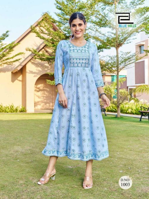 Blue Hills Zest Rayon Kurti Catalog 6 Pcs 2 510x680 - Blue Hills Zest Rayon Kurti Catalog 6 Pcs