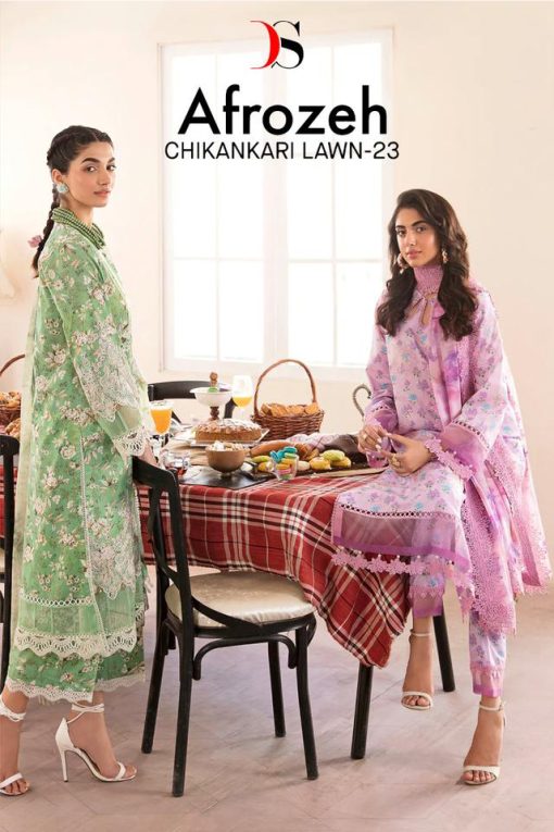 Deepsy Afrozeh Chikankari Lawn 23 Cotton Chiffon Salwar Suit Catalog 8 Pcs 1 510x765 - Deepsy Afrozeh Chikankari Lawn 23 Cotton Chiffon Salwar Suit Catalog 8 Pcs