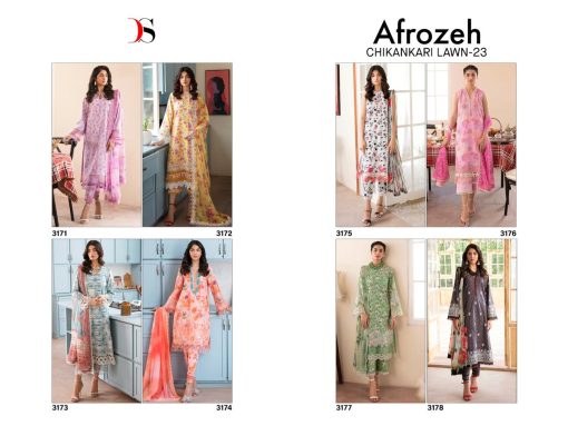 Deepsy Afrozeh Chikankari Lawn 23 Cotton Chiffon Salwar Suit Catalog 8 Pcs 11 510x383 - Deepsy Afrozeh Chikankari Lawn 23 Cotton Chiffon Salwar Suit Catalog 8 Pcs