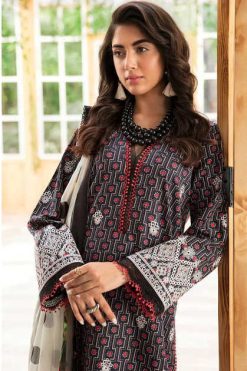 Deepsy Afrozeh Chikankari Lawn 23 Cotton Chiffon Salwar Suit Catalog 8 Pcs