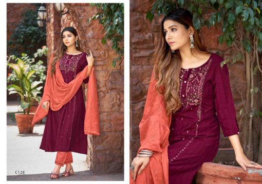 Kalaroop Nitara by Kessi Viscose Readymade Salwar Suit Catalog 6 Pcs 7 510x360 - Kalaroop Nitara by Kessi Viscose Readymade Salwar Suit Catalog 6 Pcs