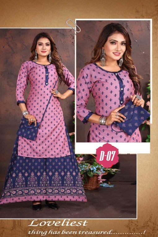 Kinti Hellaro Vol 20 Kurti with Skirt Purse Rayon Catalog 8 Pcs 1 510x765 - Kinti Hellaro Vol 20 Kurti with Skirt Purse Rayon Catalog 8 Pcs