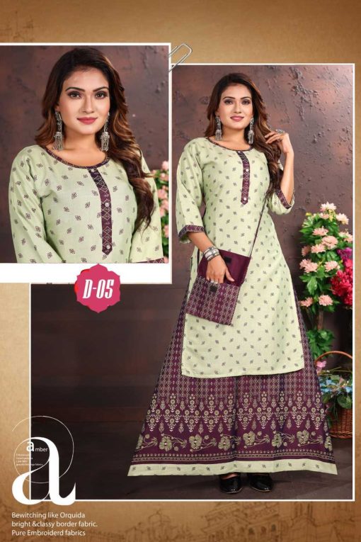 Kinti Hellaro Vol 20 Kurti with Skirt Purse Rayon Catalog 8 Pcs 9 510x765 - Kinti Hellaro Vol 20 Kurti with Skirt Purse Rayon Catalog 8 Pcs