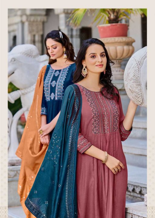 Ladies Flavour Copper Stone Vol 14 Kurti with Bottom Dupatta Cotton Viscose Catalog 5 Pcs 6 510x719 - Ladies Flavour Copper Stone Vol 14 Kurti with Bottom Dupatta Cotton Viscose Catalog 5 Pcs